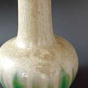 Vase en grès art nouveau cristallisation