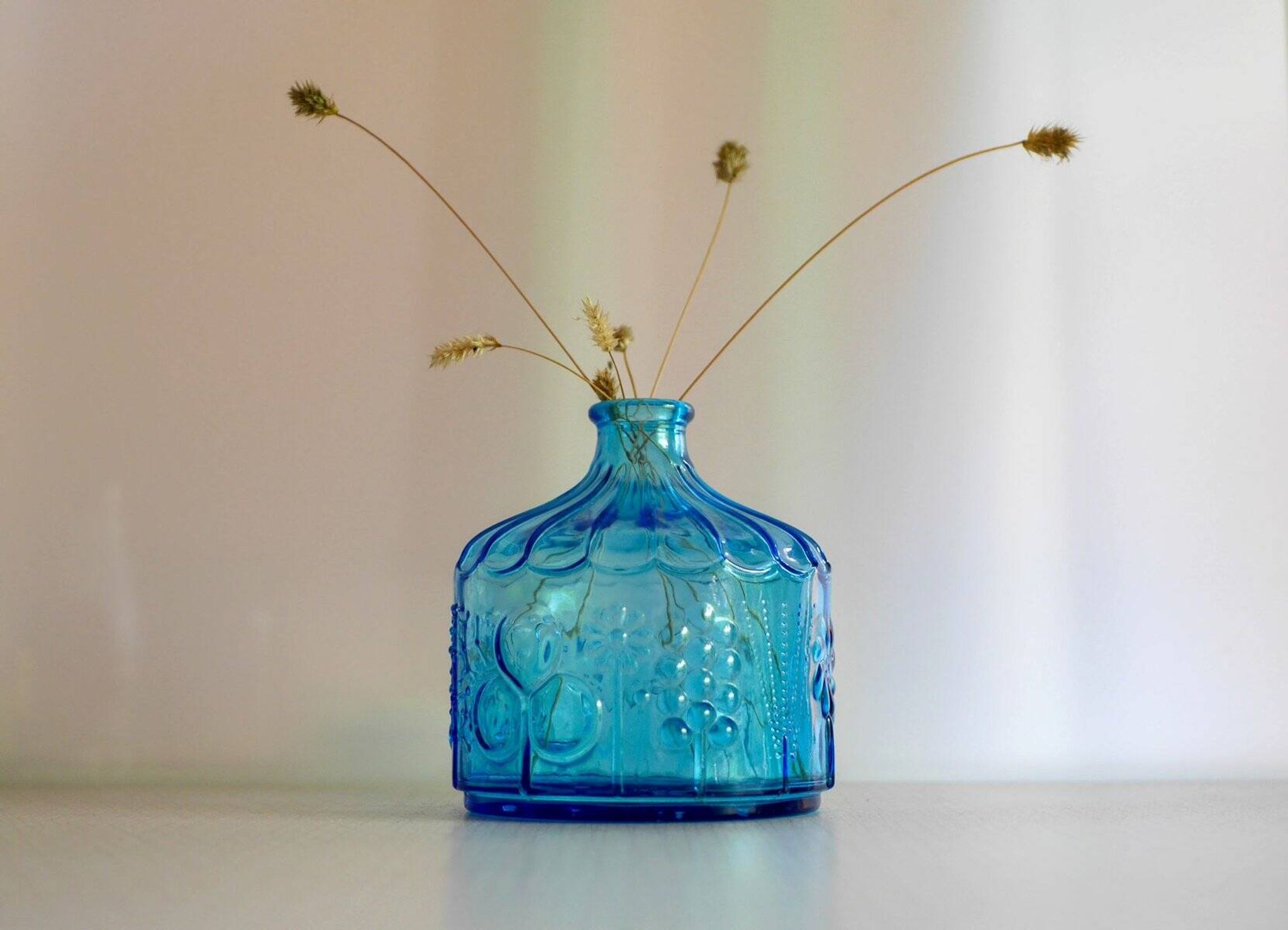 Finnish art glass Flora vase by Toikka for Nuutajärvi