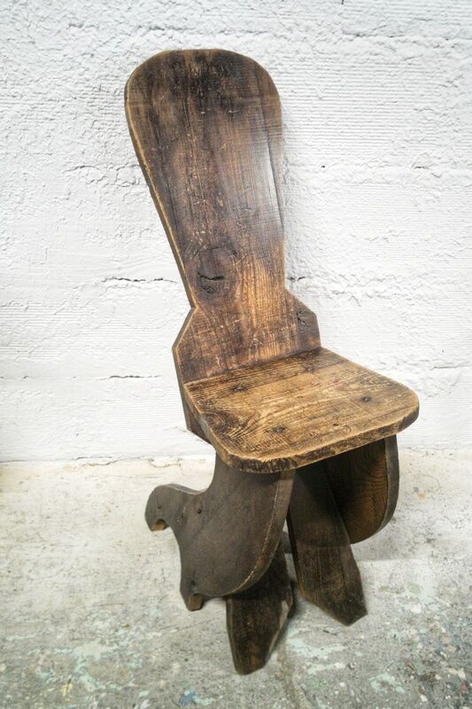 Brutalist chair