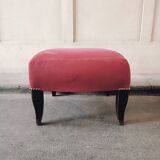 Fauteuil crapaud et repose pieds