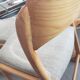 Lot de chaises traineau baumann ensemble de 4