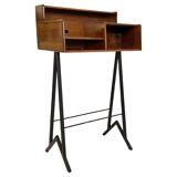 Mid Century Modern Vintage Wood Console Table, FIMSA Italy, 1960s
