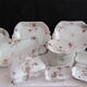 Limoges antique porcelain table service 45 pieces