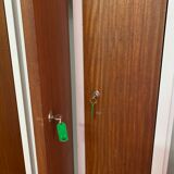 Casiers industriels en teck mi-siècle modernes