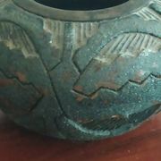 Vase boule poterie brésiliene provenance oyapock