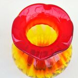 Vase en verre Ambré