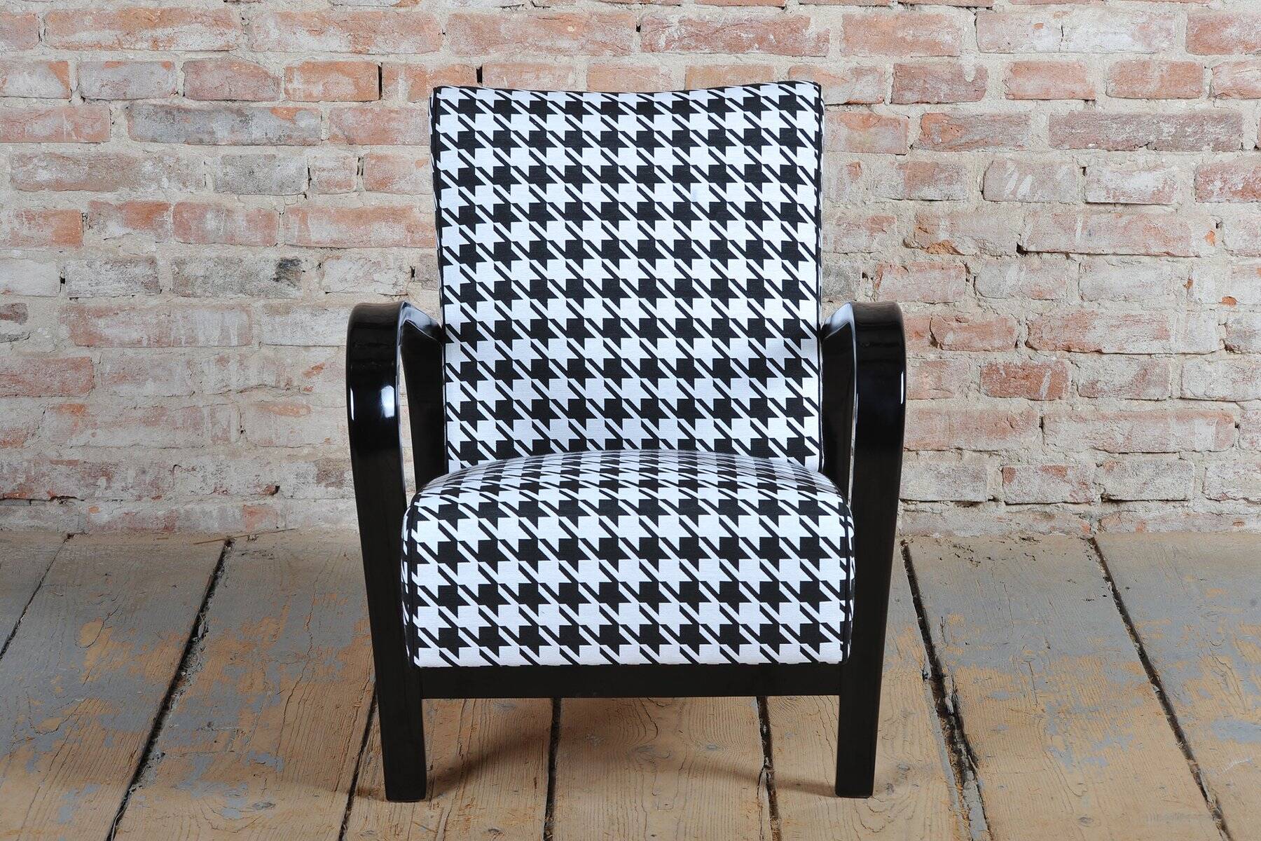 Fauteuils Art Déco par Koželka et Kropáček, tchèque, années 1930, ensemble de 2