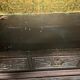 Antique tall wardrobe in dark carved wood / bohemian wardrobe