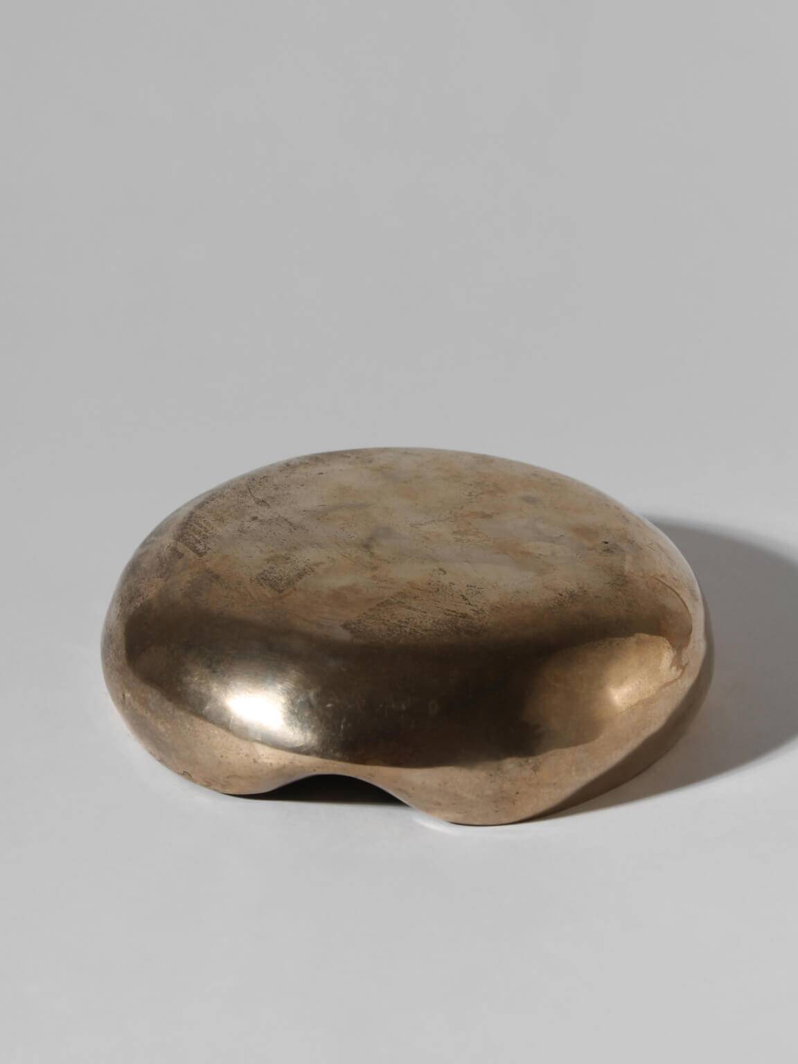 Brass And Bronze Vintage Ashtray Bowl