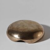 Brass And Bronze Vintage Ashtray Bowl