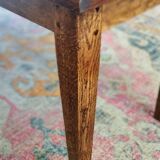 Farm table in sold oak