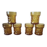 Water glass - old orangeade glass (1970s) "Bahia" model by B