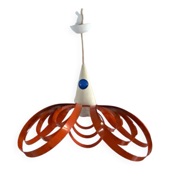 Lampe Suspension plafonnier scandinave Space age Spoutnik 70' vintage