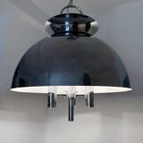 Space Age chrome design chandelier from the 70s