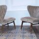 Fauteuil danois chauffeuse wingback scandinave wing chair small de Elias Svedberg