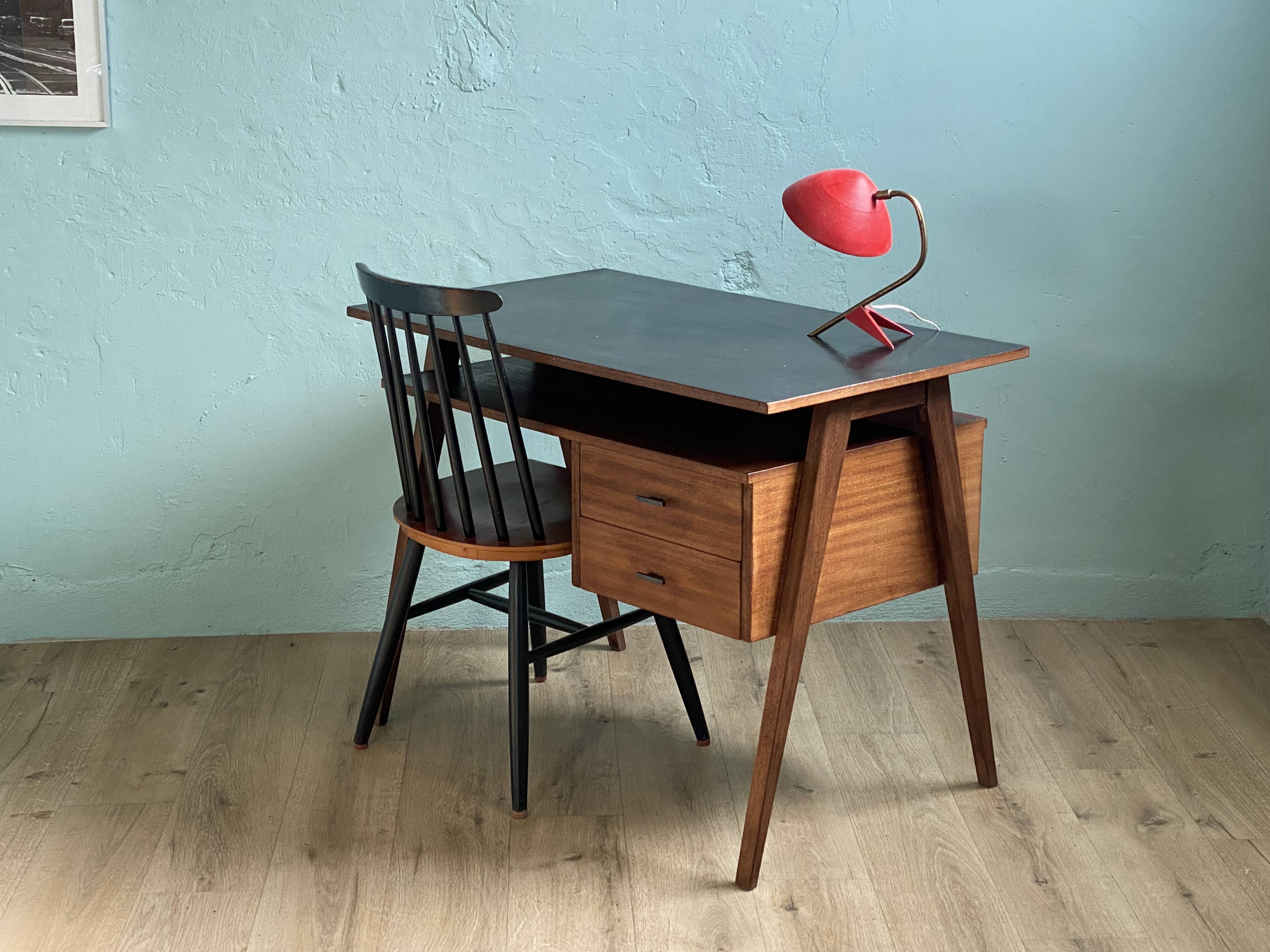 Small vintage desk from the 1950s