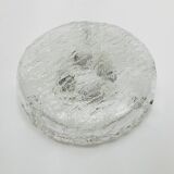 Plafonnier en verre glacé par Kaiser Leuchten