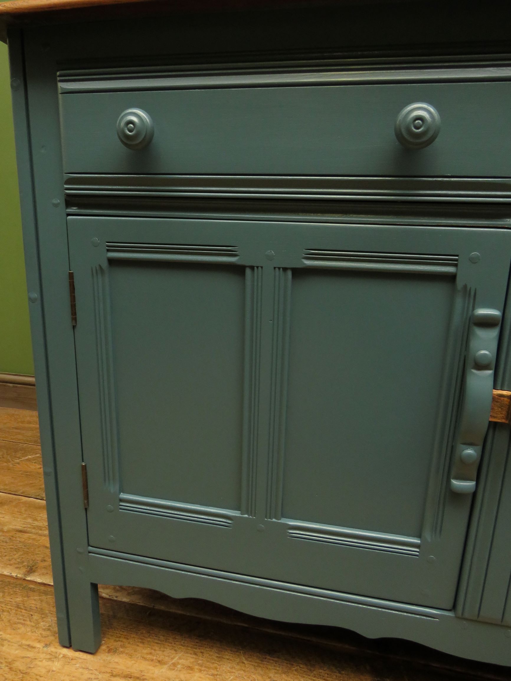 Buffet Ercol bleu vintage