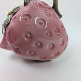 Strawberry jug in slip