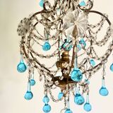 Lustre ancien pampilles cristal