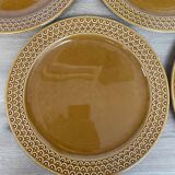 Set of 12 Pagnossin earthenware plates