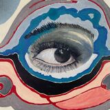 Signed abstract painting from 1992