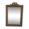 Miroir de style Louis XVI en bois doré 53x38cm