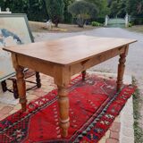 Vintage farmhouse table pich pine