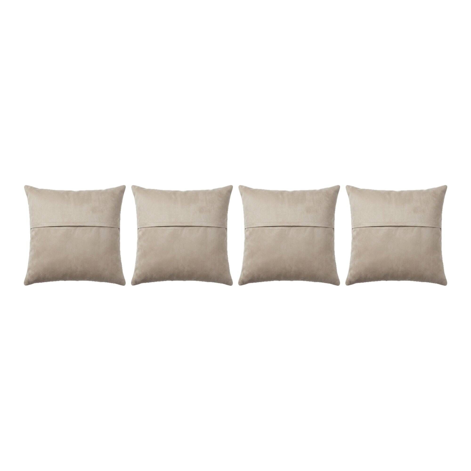 Set of 4 vintage kilim cushion covers 57x59 cm