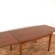 Mid-Century Danish Teak Extendable Dining Table, 1960s.