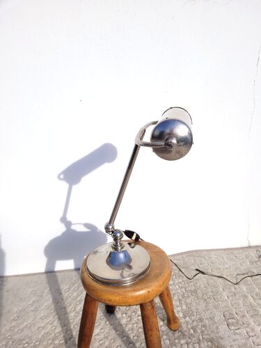 Lampe vintage bureau banquier