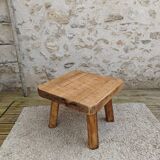 Solid oak coffee table