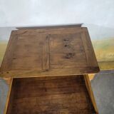 Grand confiturier en noyer Louis Philippe, buffet une porte