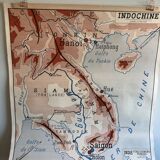 School poster Montmorillon Indochina/Madagascar