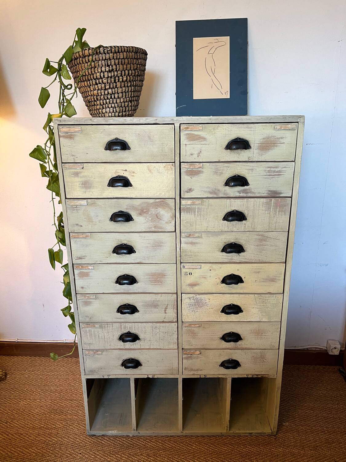 Vintage trade/workshop furniture