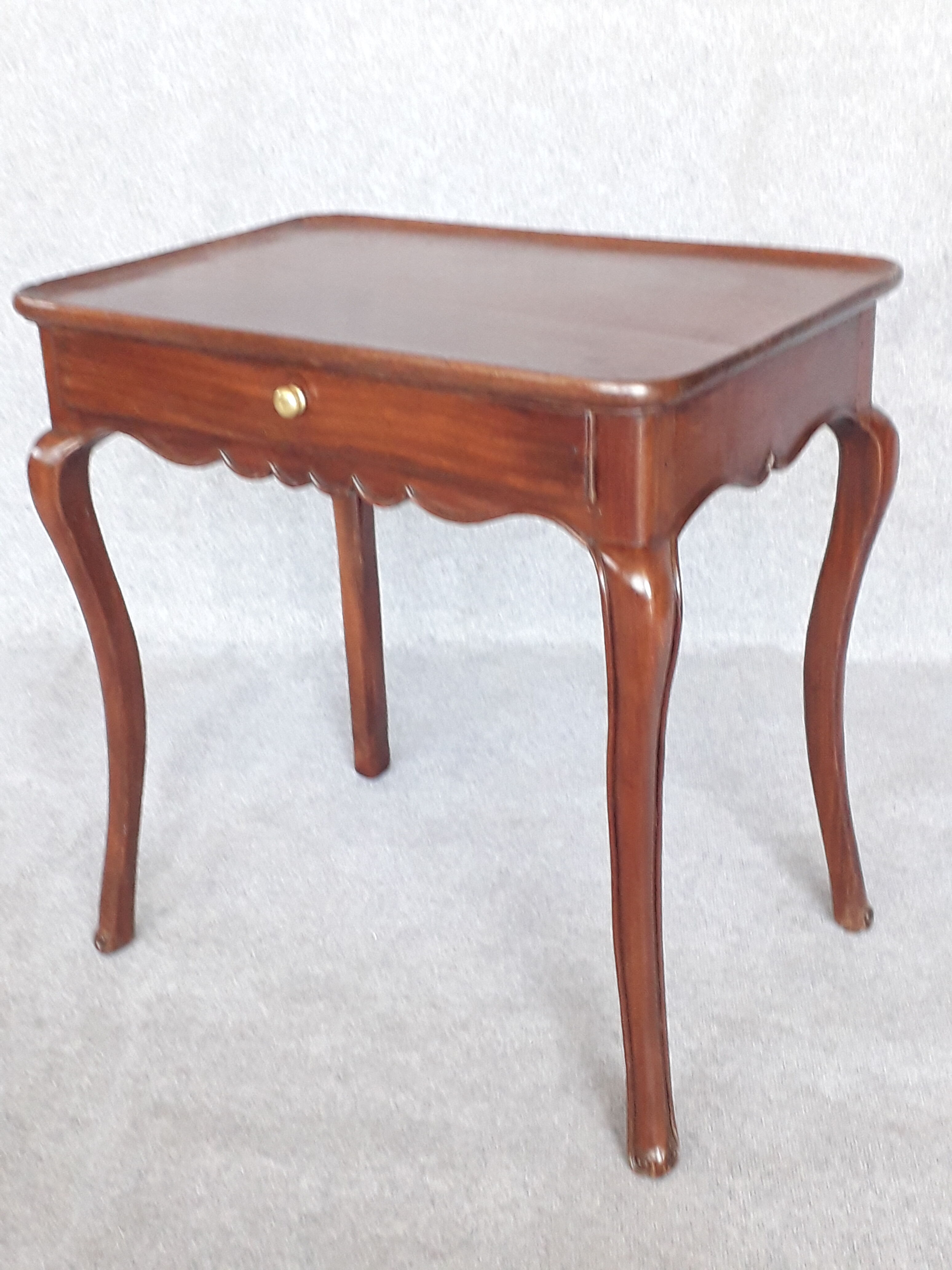 Louis XV period mahogany cabaret table