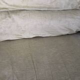 Vintage velvet sofa 70s roset