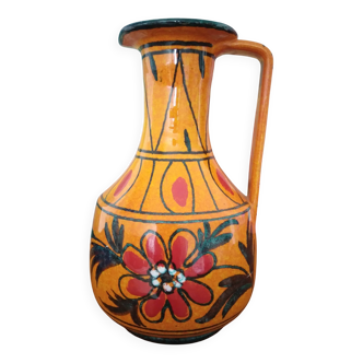 Vintage 1970s ceramic pitcher from Italy