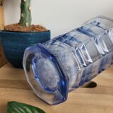 Vase art déco bleu