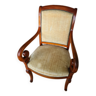 Mahogany armchair