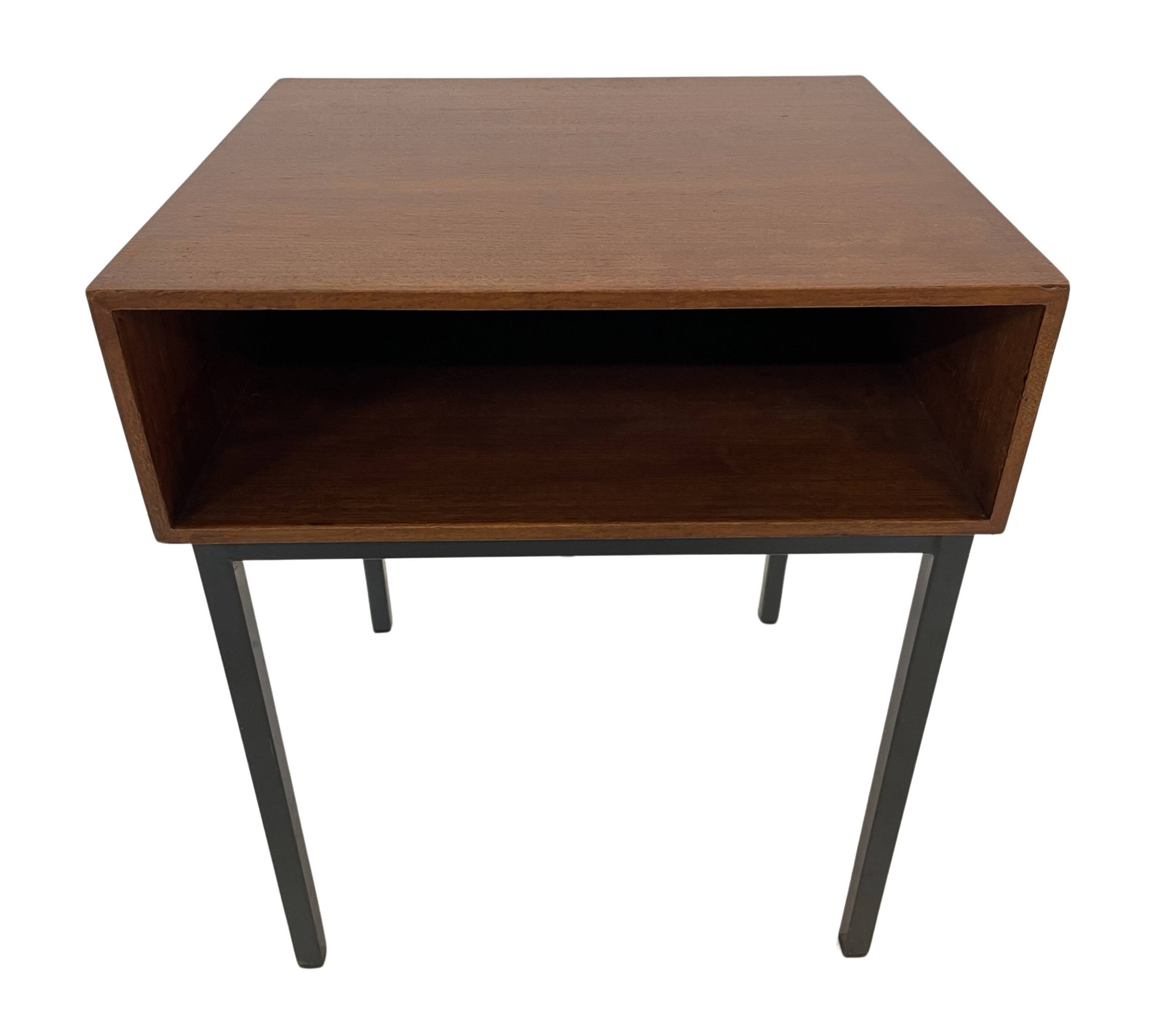 Vintage Pastoe bedside table side table 1960s teak veneer