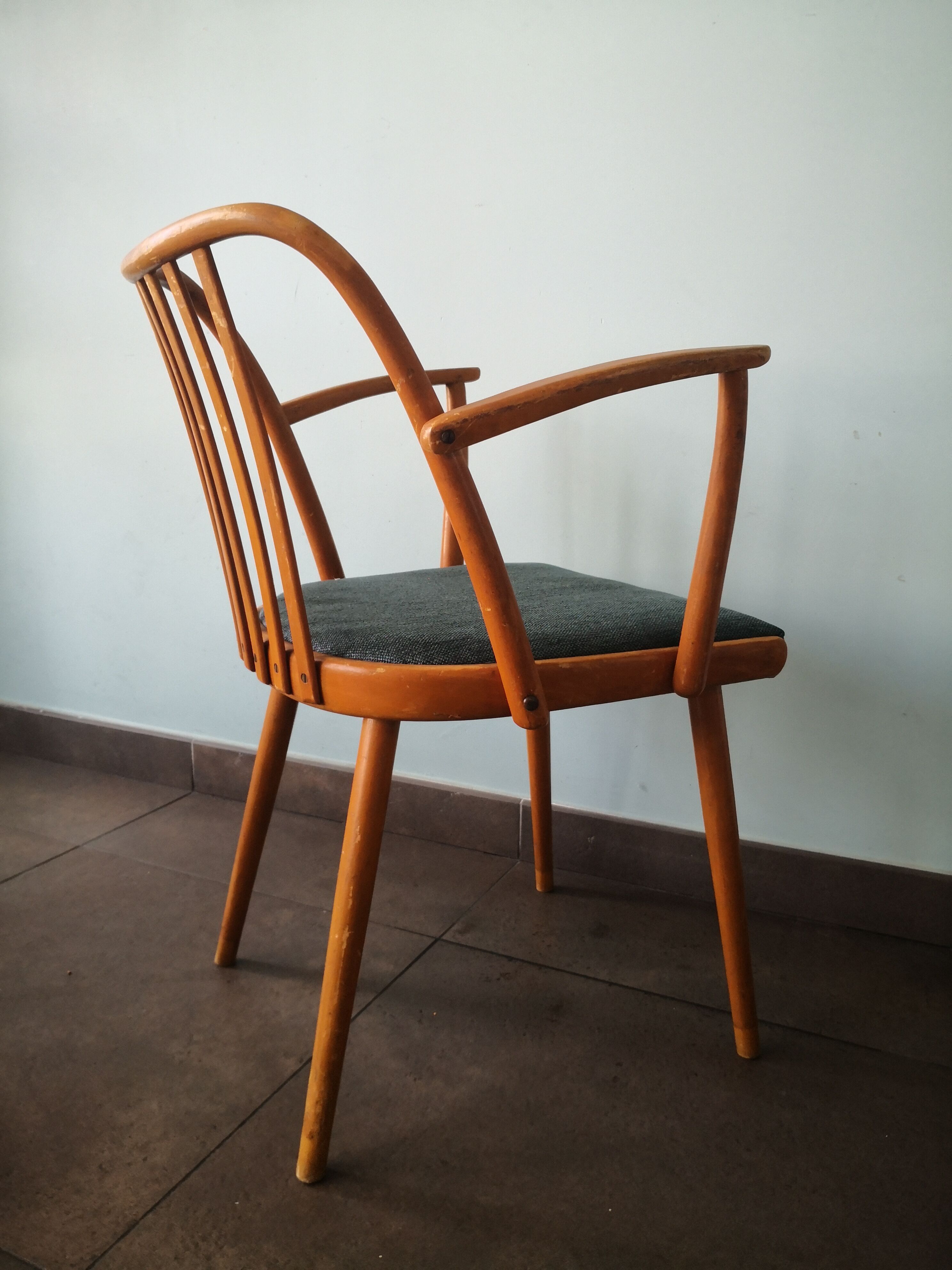 Pair of Scandinavian style armchairs, Antonin Suman, for Ton, Czech, 70s