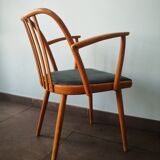 Pair of Scandinavian style armchairs, Antonin Suman, for Ton, Czech, 70s