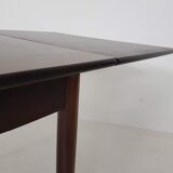 Scandinavian Rosewood extendable dining table