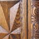 Vintage Danish Baroque Brutalist Style Oak Cabinet 1960s