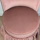 Fauteuil crapaud en velours