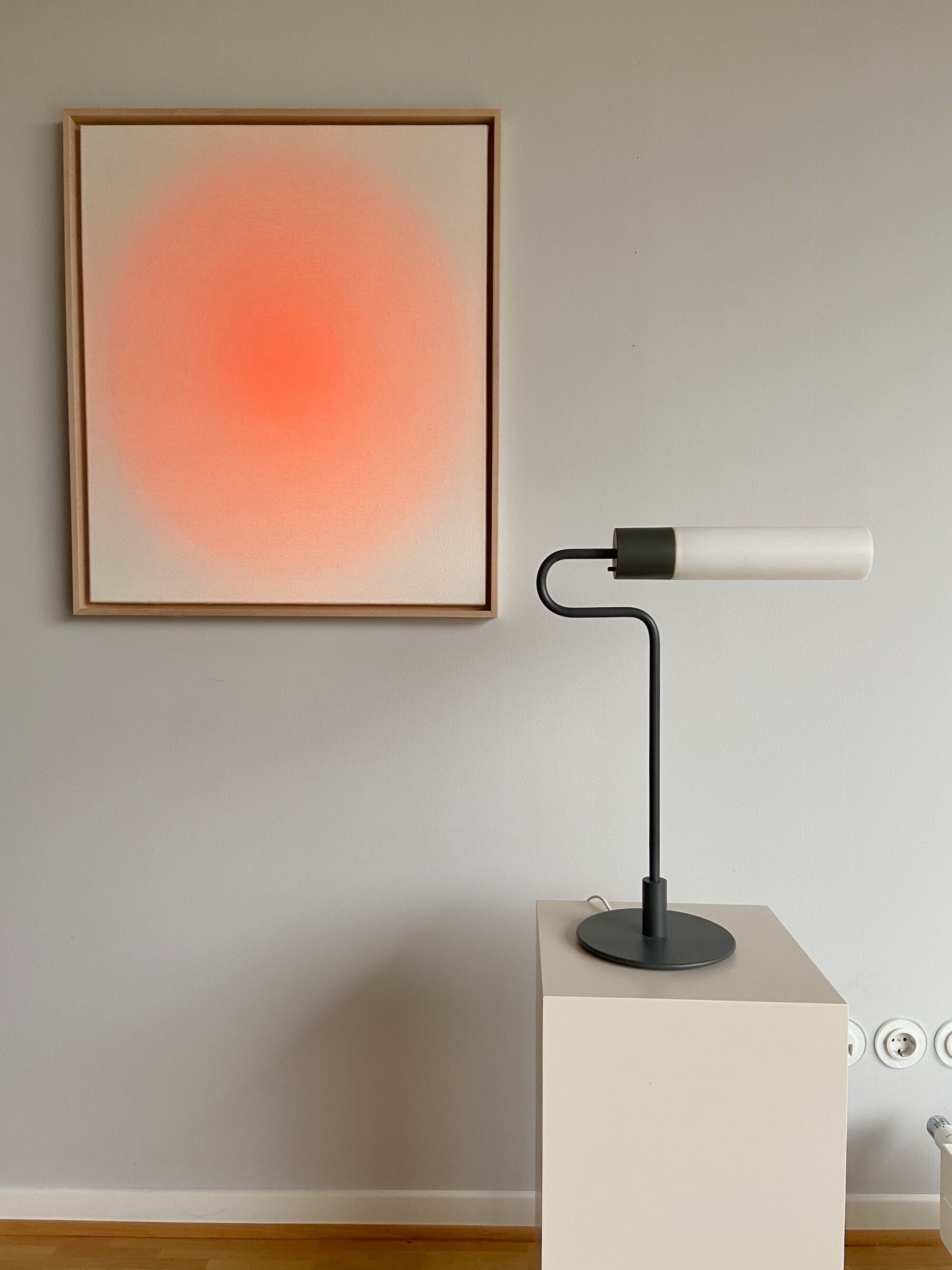 Royal Copenhagen Flamingo Table Lamp 1980's Jørgen Møller Denmark
