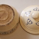 Vegetable soup tureen Saint-UZE Art Deco patterns