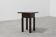 Table d'appoint carrée Art Déco en chêne, France, vers 1920