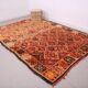 Vintage Moroccan Rug 210 x 286 cm - Antique Berber Rug - Wool Moroccan Rug